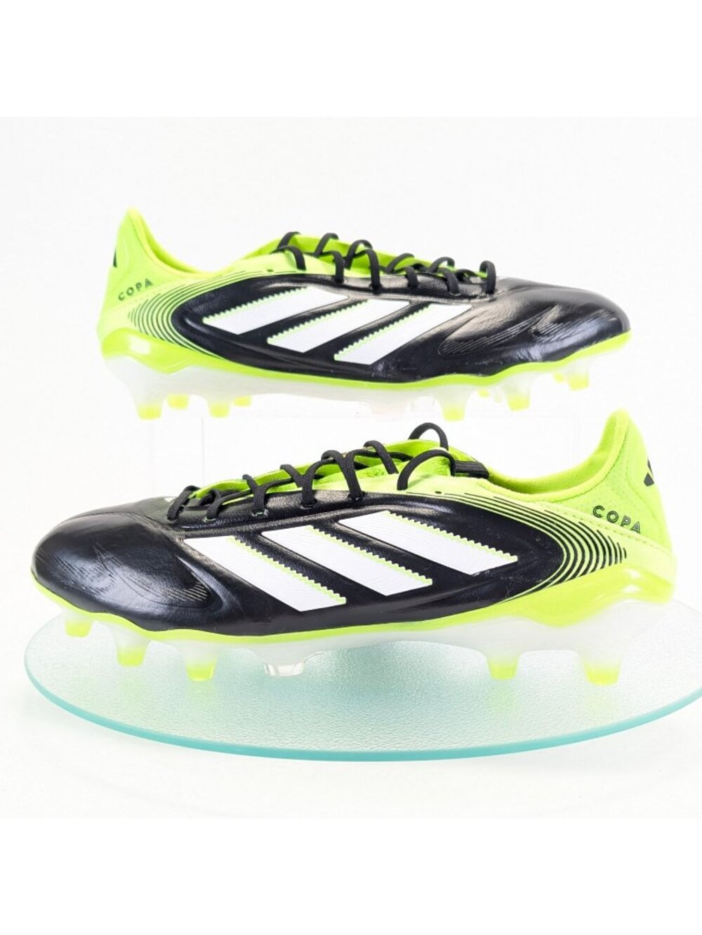 Adidas Soccer Cleats Mens Size 8 Copa Pure 3 Elite FG Core Black White JH6304